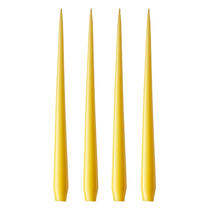 ester & erik ljus 42 cm 4-pack lackad - Lemon drop 15-0 - Ester & erik