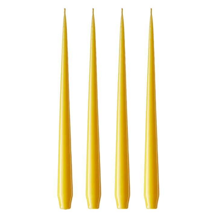 ester & erik ljus 42 cm 4-pack lackad - Mörkgul 15/2-0 - Ester & erik