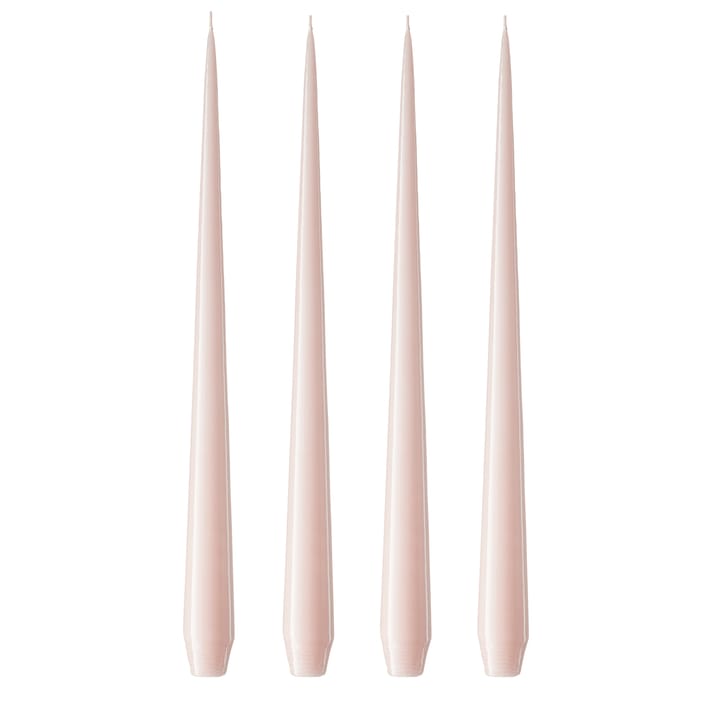ester & erik ljus 42 cm 4-pack lackad - Rosewater 51-0 - Ester & erik