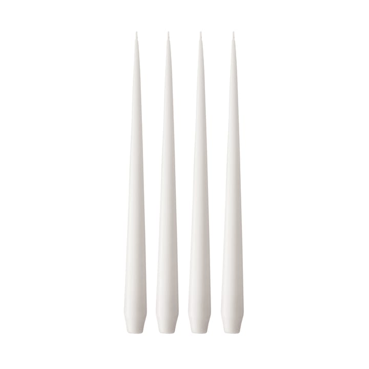 ester & erik ljus 42 cm 4-pack matt - White ash 21 - Ester & erik