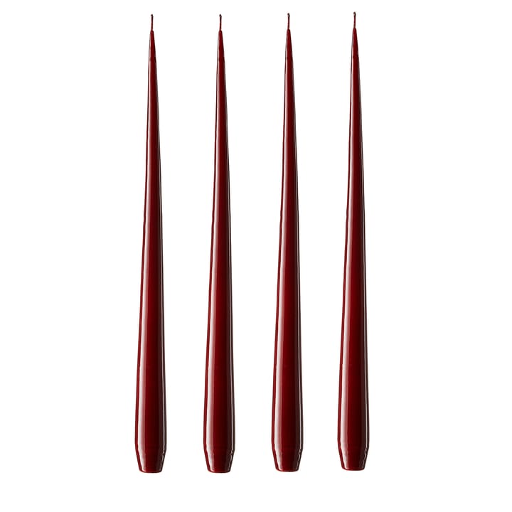 ester & erik ljus 42 cm 4-pack vinröd - Lackad - Ester & erik