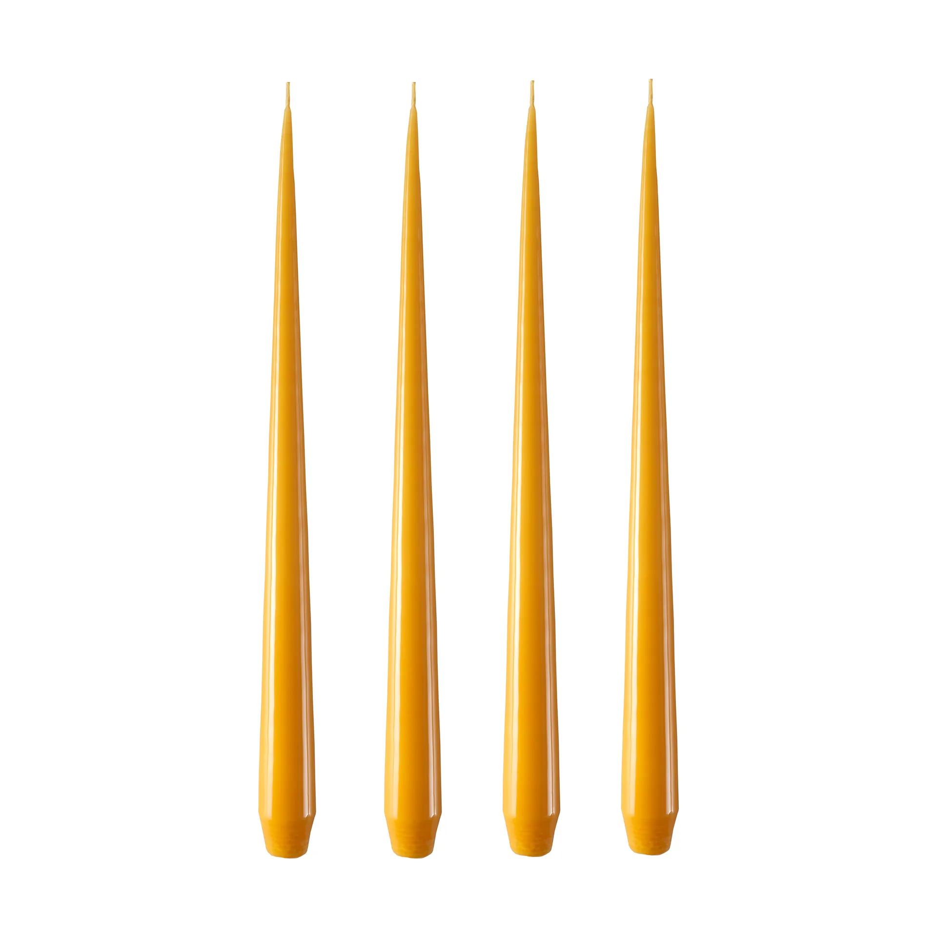 ester & erik ljus lackad 4-pack, honey balm, 32 cm ester & erik