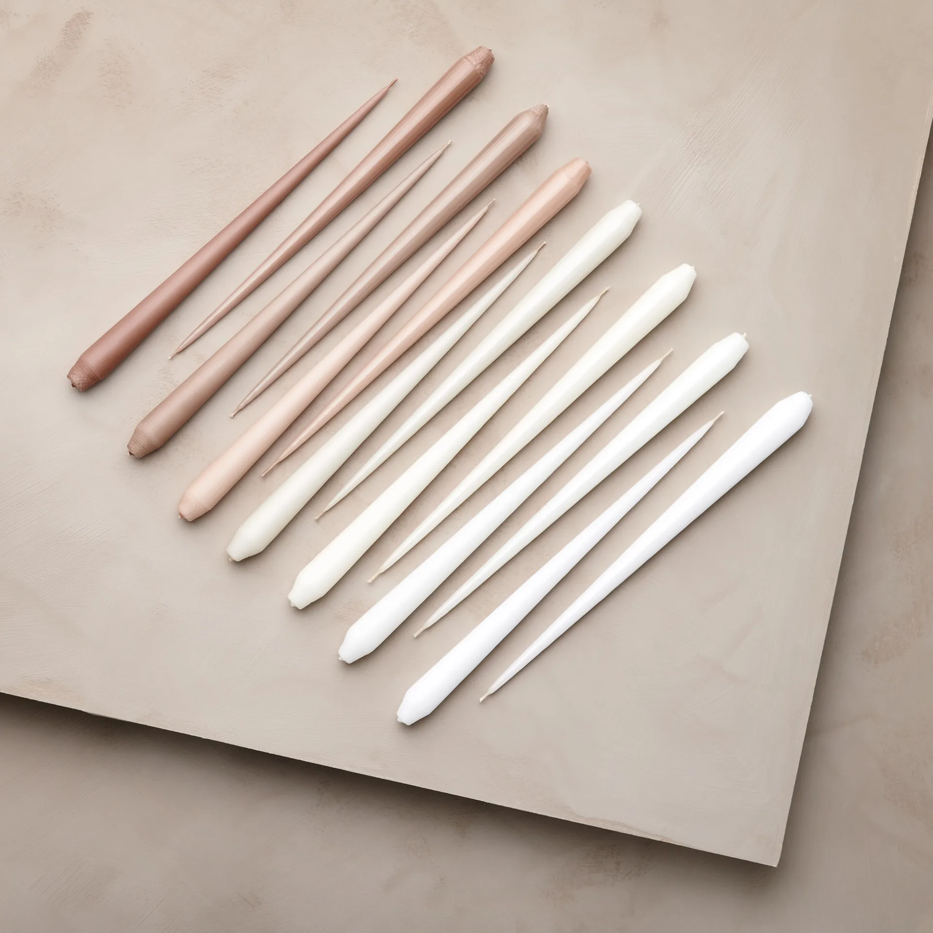 ester & erik ljus lackad 4-pack, nougat note, 32 cm ester & erik