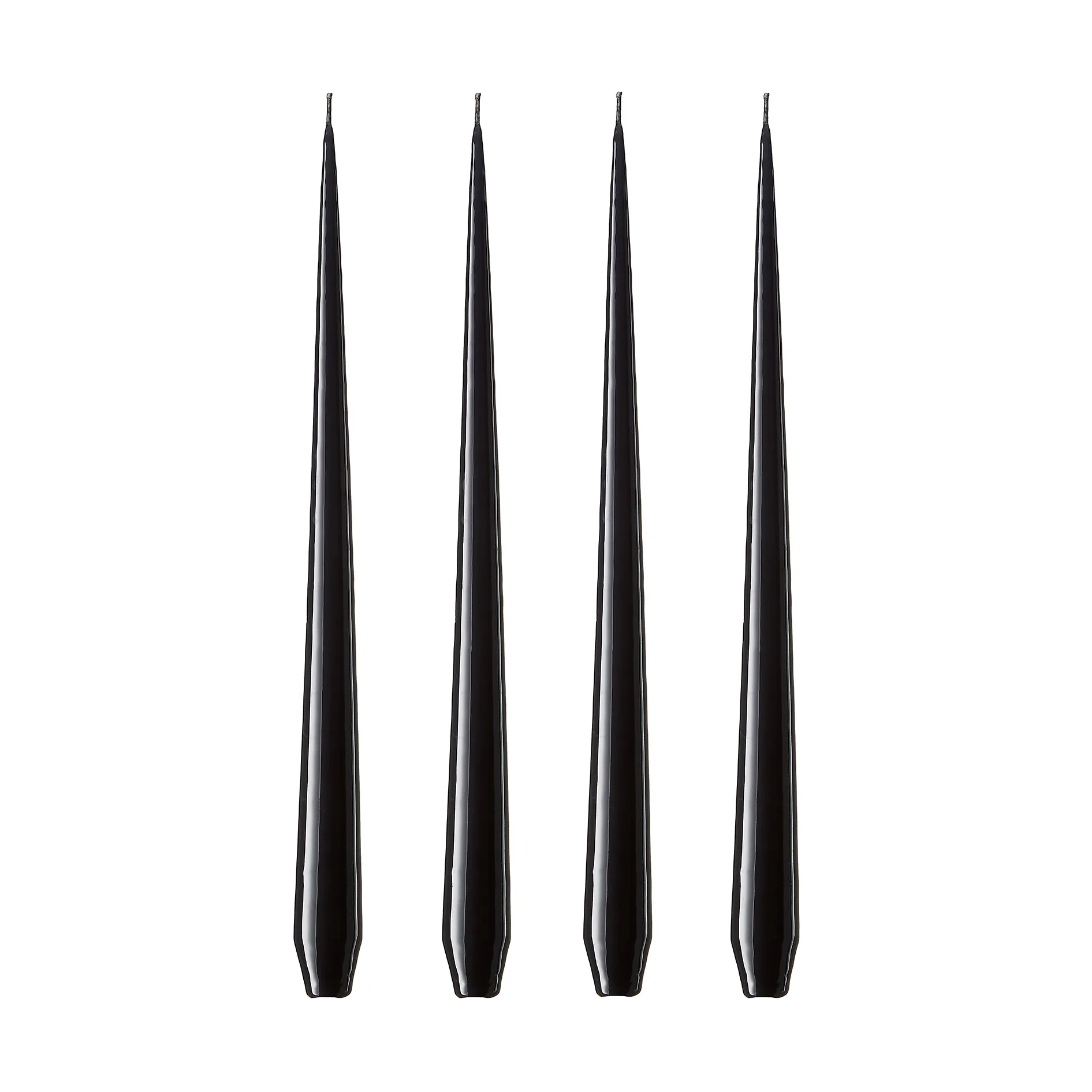 ester & erik ljus lackad 4-pack, raw black, 42 cm ester & erik