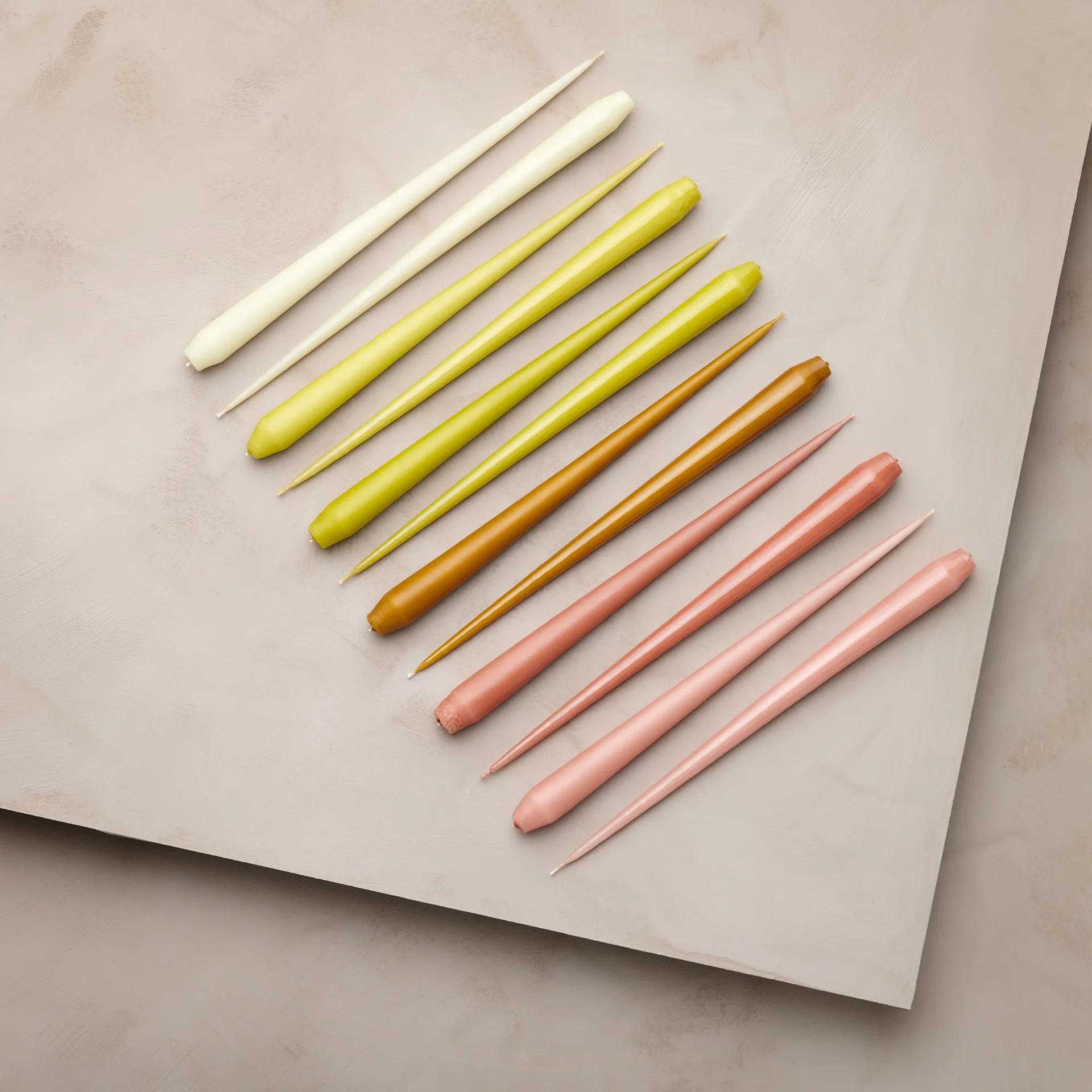 ester & erik ljus lackad 4-pack, rosy caramel, 32 cm ester & erik