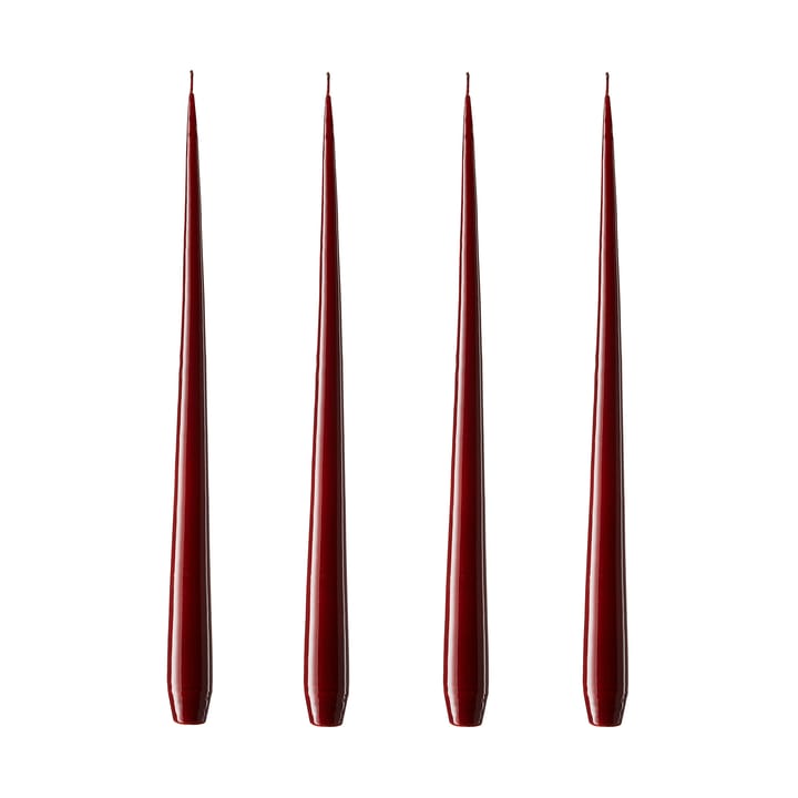 ester & erik ljus lackad 4-pack - Wine, 32 cm - Ester & erik
