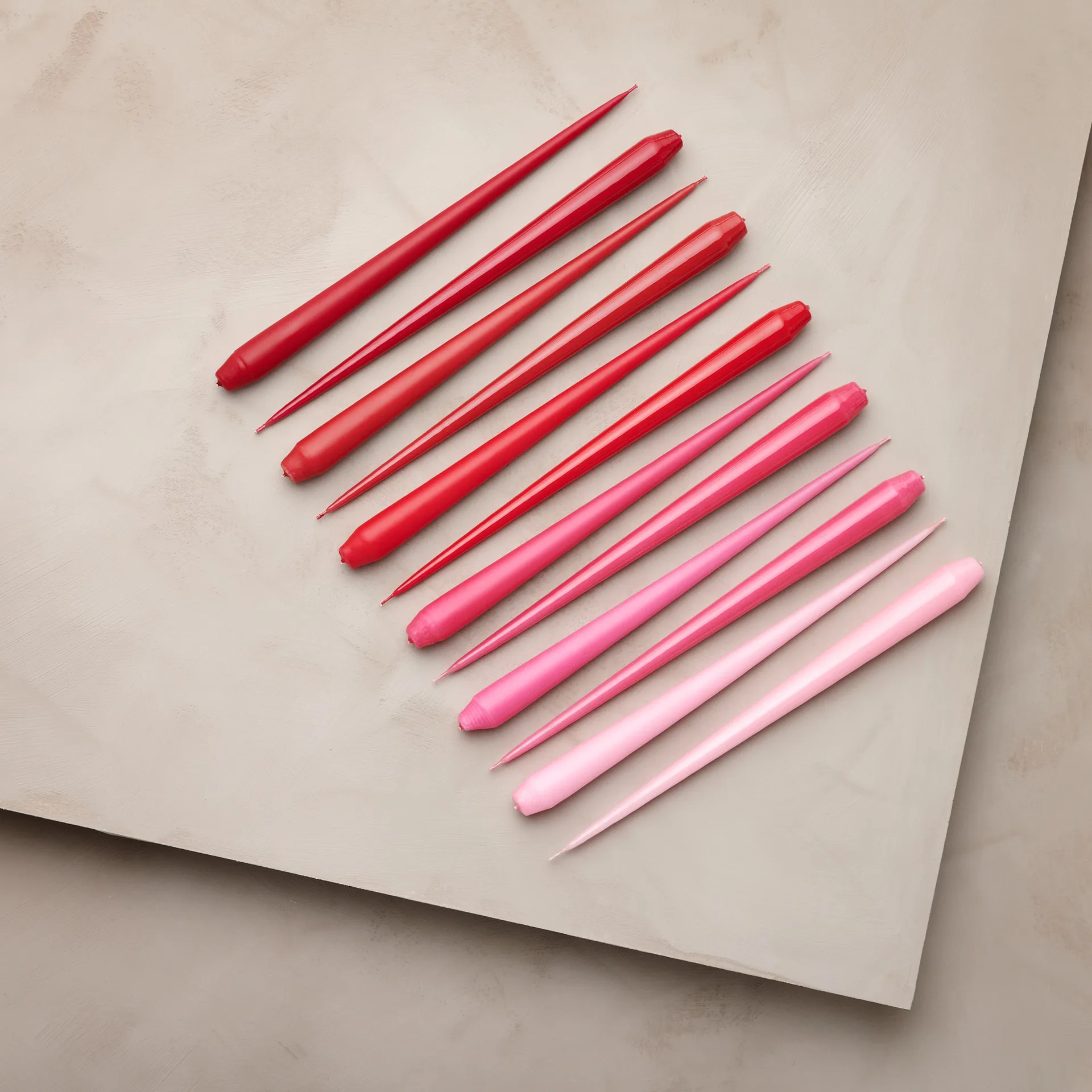 ester & erik ljus lackad 4-pack, winter berry, 32 cm ester & erik