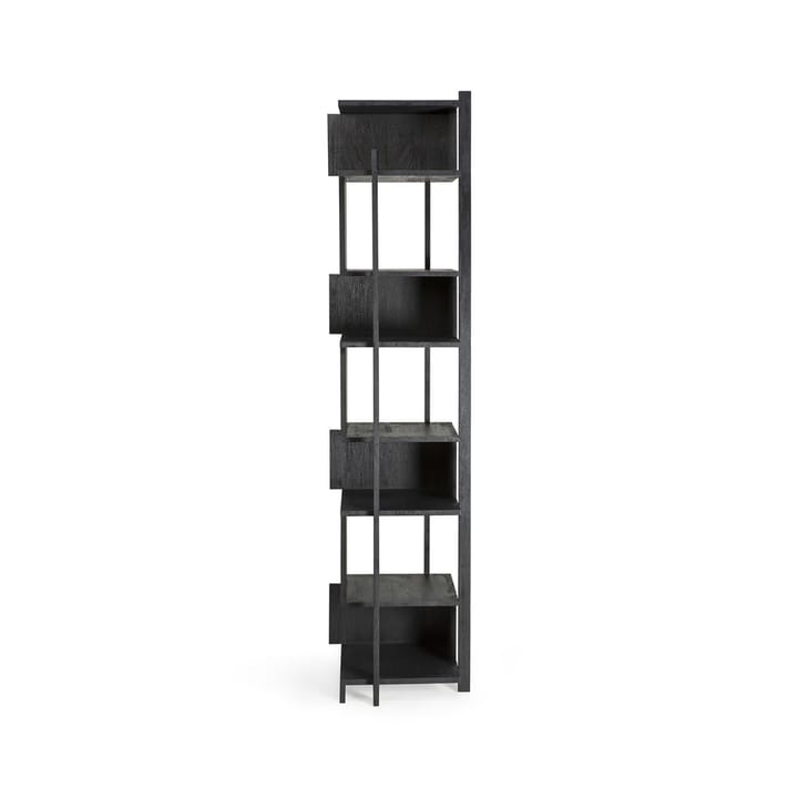 Abstract Column hylla, Svart teak 203x49 cm Ethnicraft