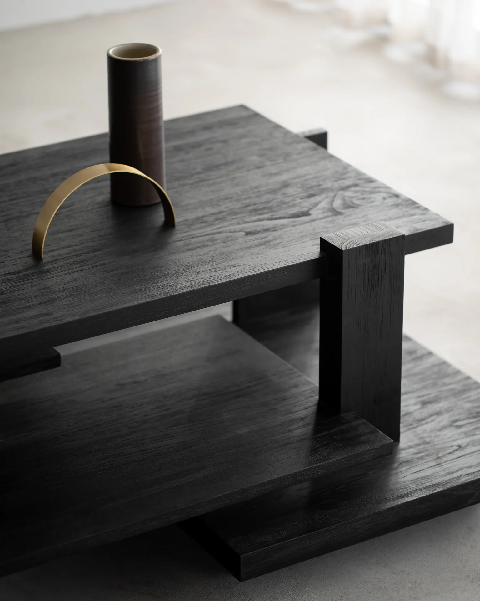 Abstract soffbord, Teak 140x85 cm Ethnicraft