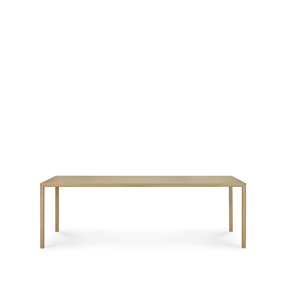 Ethnicraft Air matbord Ek lack 160 cm | Skandinavisk Design | Matbord | Beige