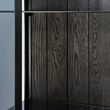 Anders sideboard - Svart 2 glasdörrar metall - Ethnicraft