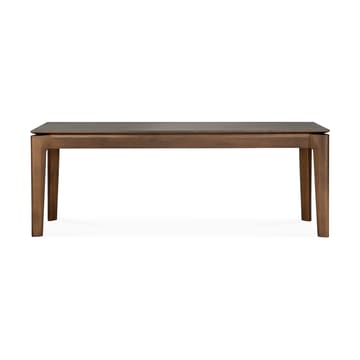 Bok bänk - Mörkbetsad teak 126 cm - Ethnicraft