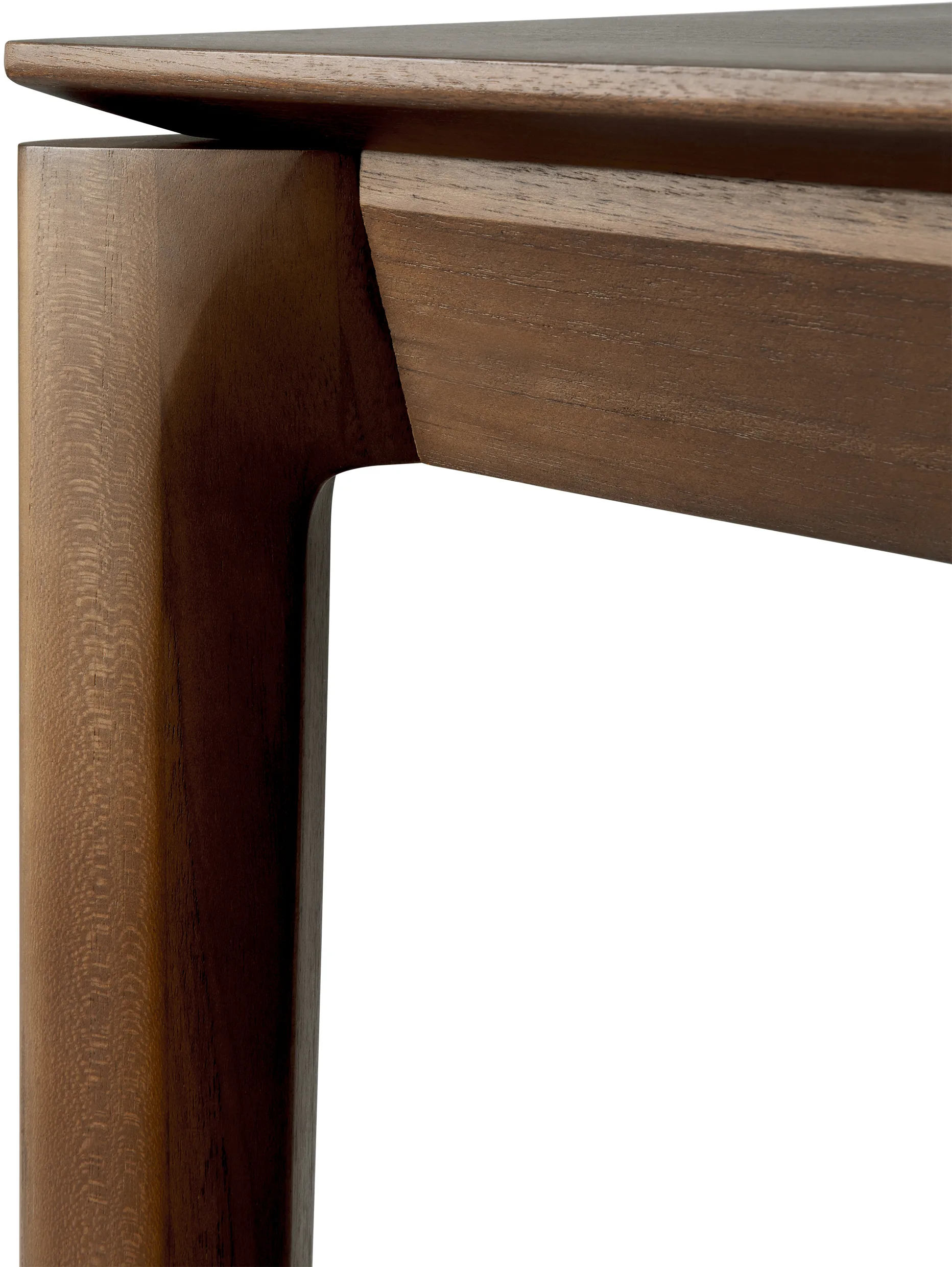 Bok bänk, Mörkbetsad teak 126 cm Ethnicraft