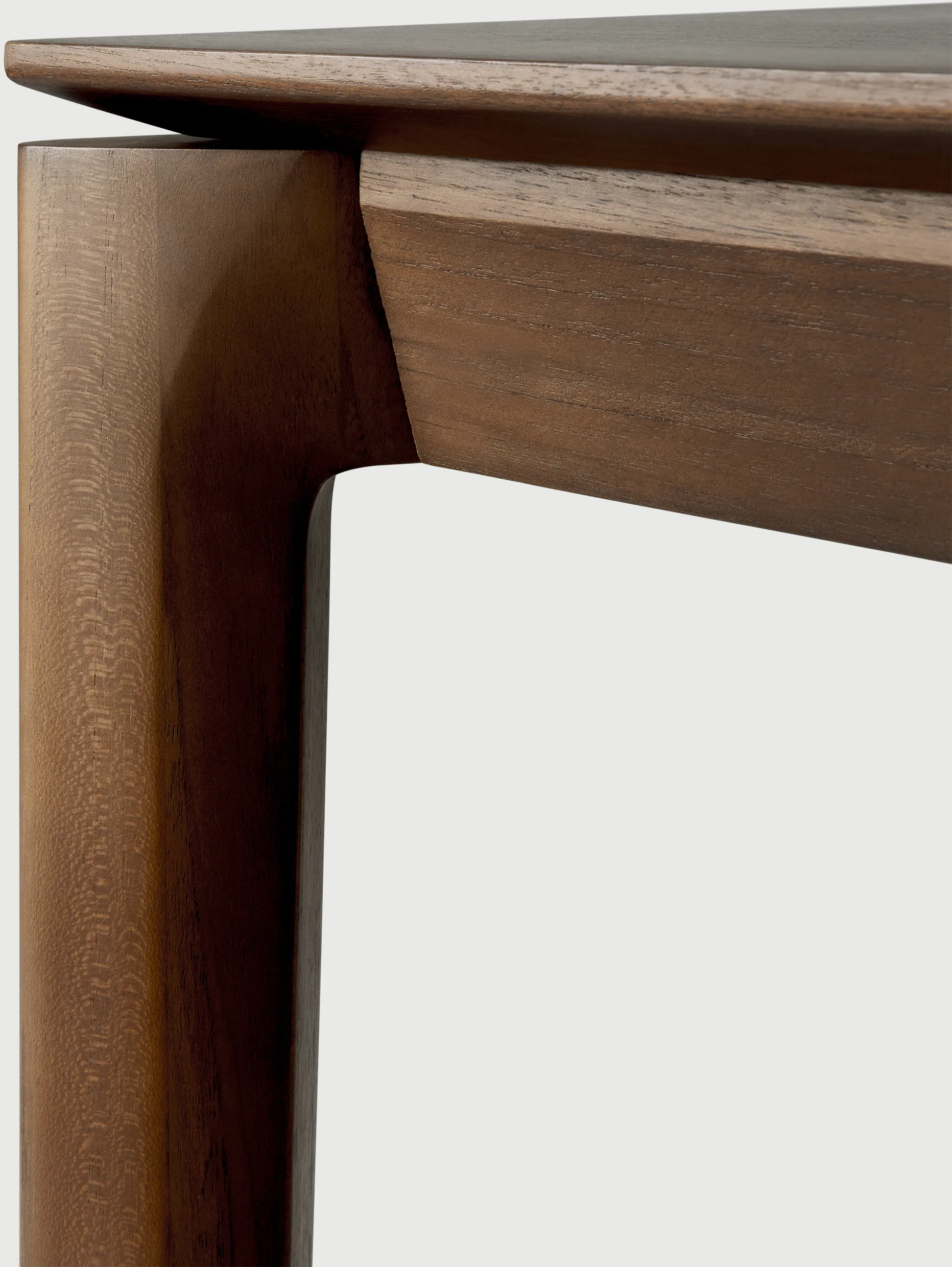 Bok bänk, Mörkbetsad teak 146 cm Ethnicraft