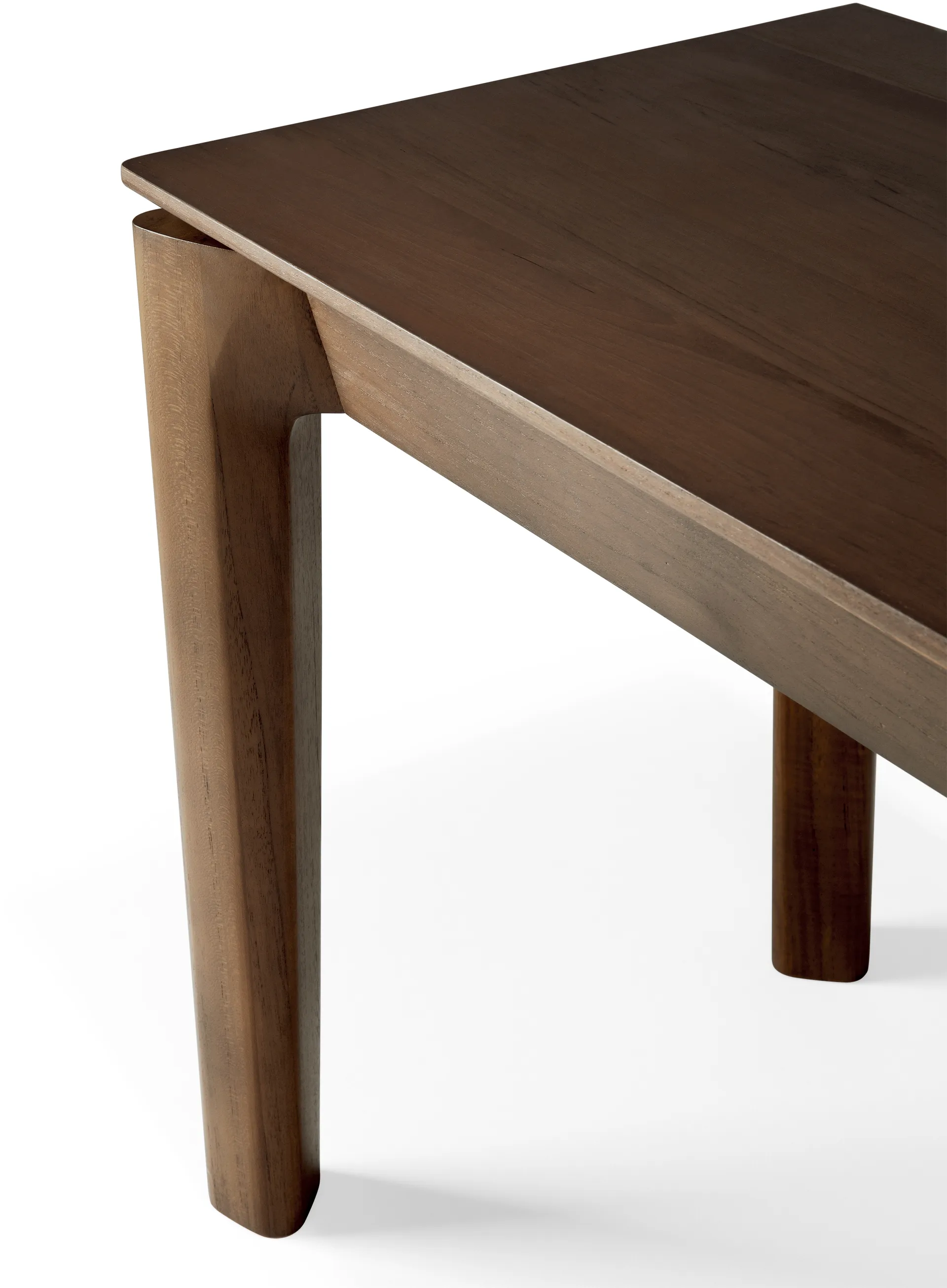 Bok bänk, Mörkbetsad teak 186 cm Ethnicraft