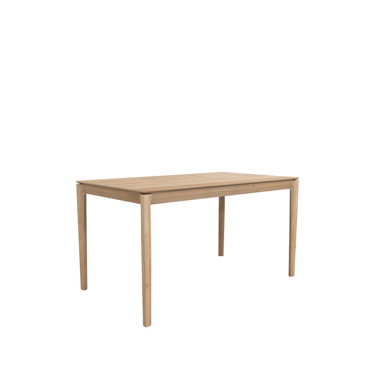 Bok matbord 140x80 cm - Ek vitpigmenterad hårdvaxolja - Ethnicraft