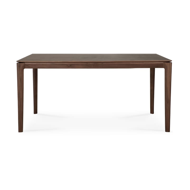 Bok matbord 160x80 cm, Lackad teak brown Ethnicraft