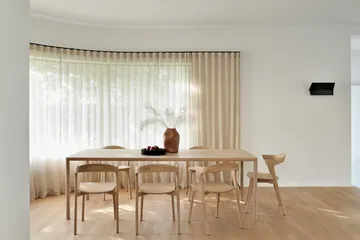 Bok matbord 200 cm + stol 6-pack - Hårdvaxoljad ek - Ethnicraft