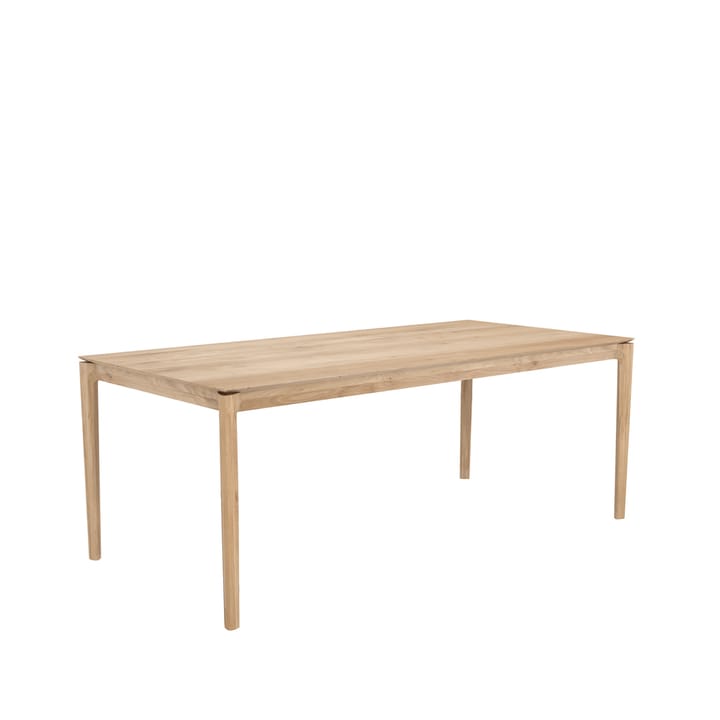 Bok matbord 200x95 cm - Ek vitpigmenterad hårdvaxolja - Ethnicraft
