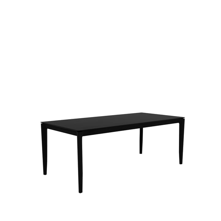 Bok matbord 200x95 cm, Svartbetsad ek Ethnicraft