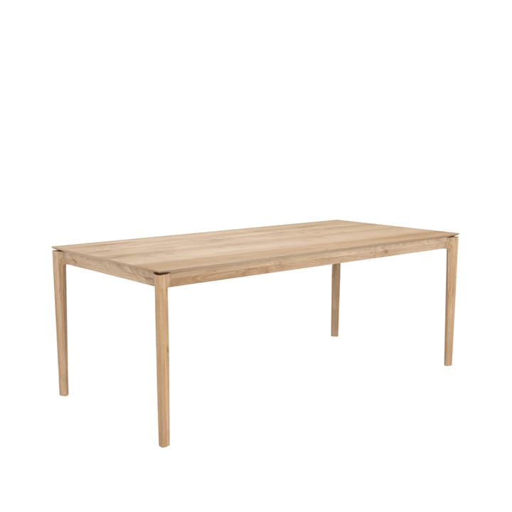 Bok matbord 220x95 cm - Ek vitpigmenterad hårdvaxolja - Ethnicraft