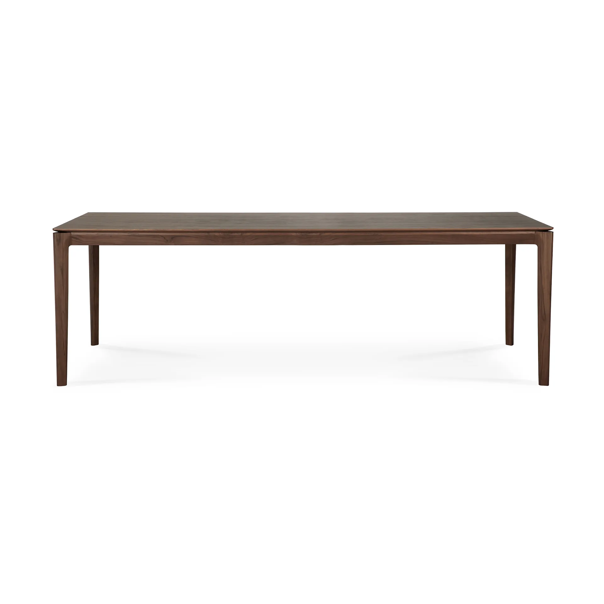 Bok matbord 240x100 cm, Lackad teak brown Ethnicraft
