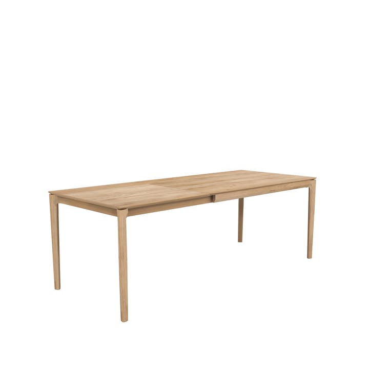Bok matbord med iläggsskiva, Oak wax oil 90x140/220 cm Ethnicraft