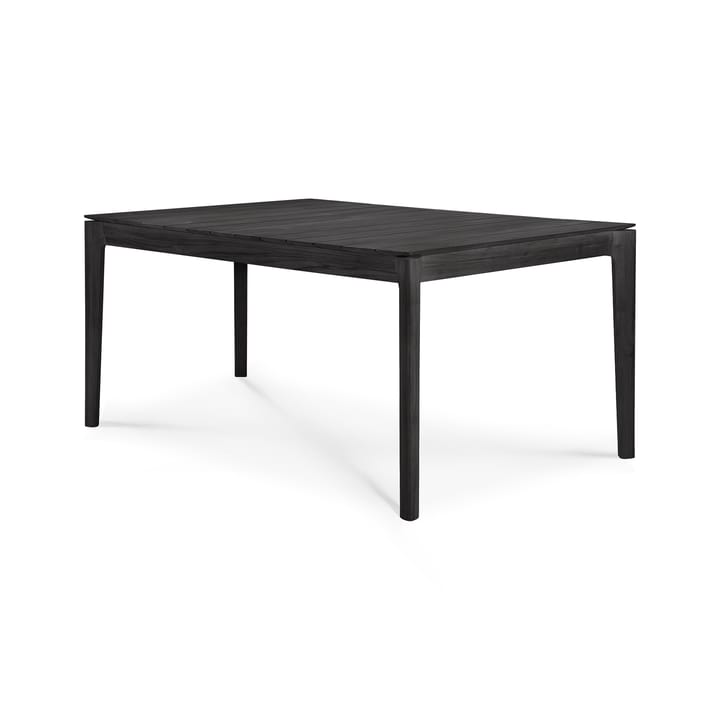 Bok outdoor matbord svartbetsad teak, 162x80 cm Ethnicraft