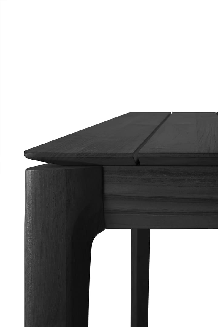Bok outdoor matbord svartbetsad teak, 300x110 cm Ethnicraft