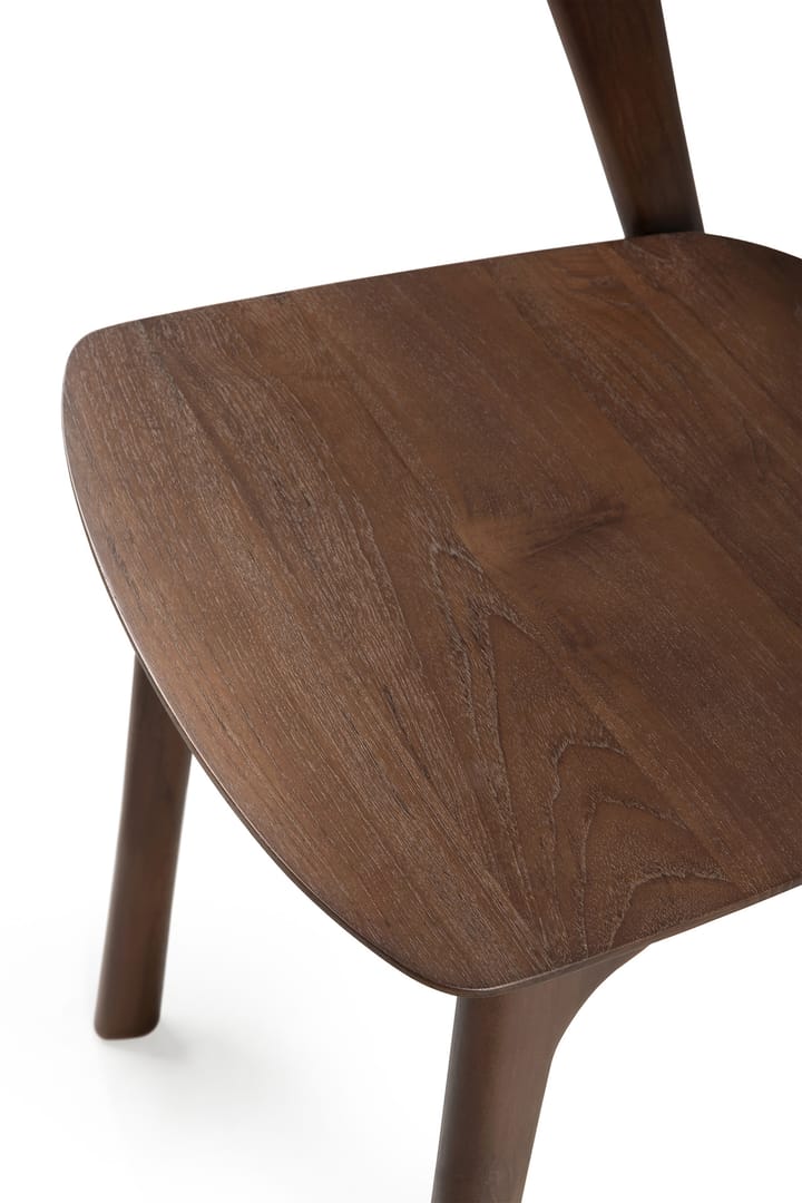 Bok stol, Lackad teak brown Ethnicraft