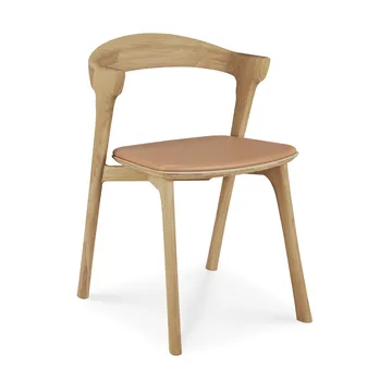 Bok stol - Lackerad ek-läder Sienna - Ethnicraft