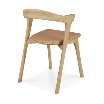 Bok stol - Lackerad ek-läder Sienna - Ethnicraft