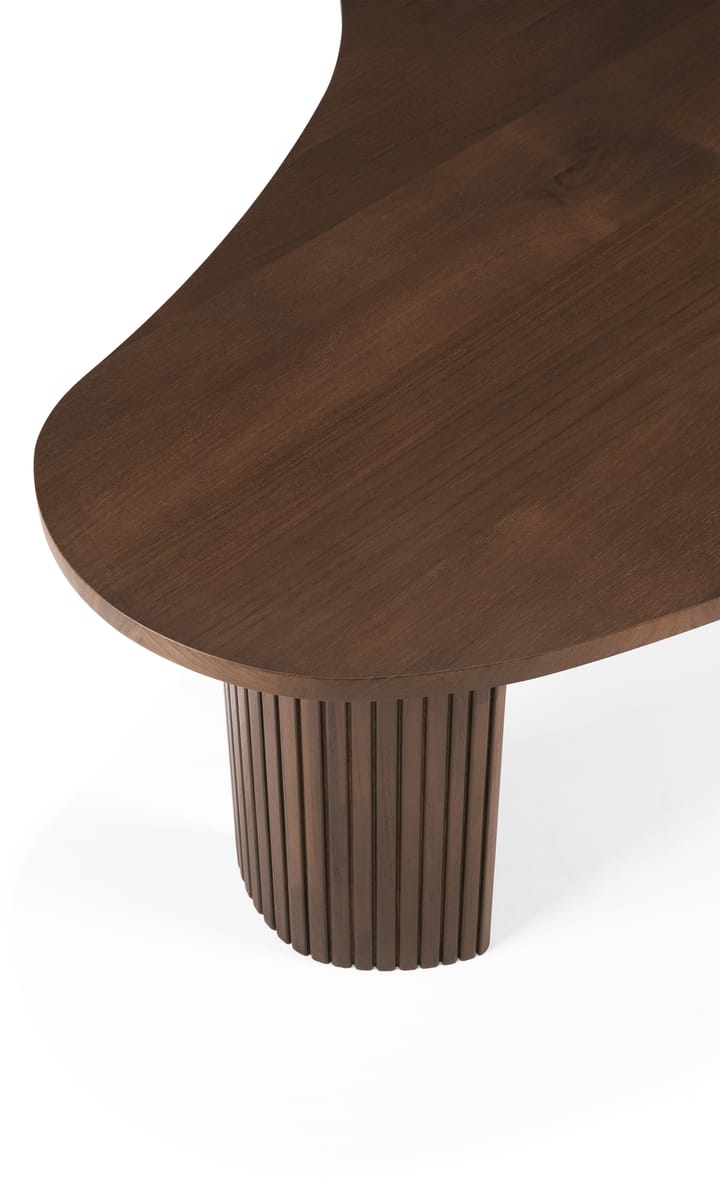Boomerang soffbord, Teak, 126x74 cm Ethnicraft