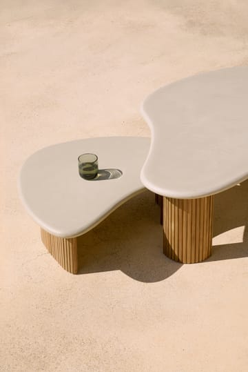 Boomerang soffbord - Teak, 90x61 cm - Ethnicraft