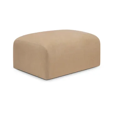 Bulky fotpall - Light sepia, 80x60 cm - Ethnicraft