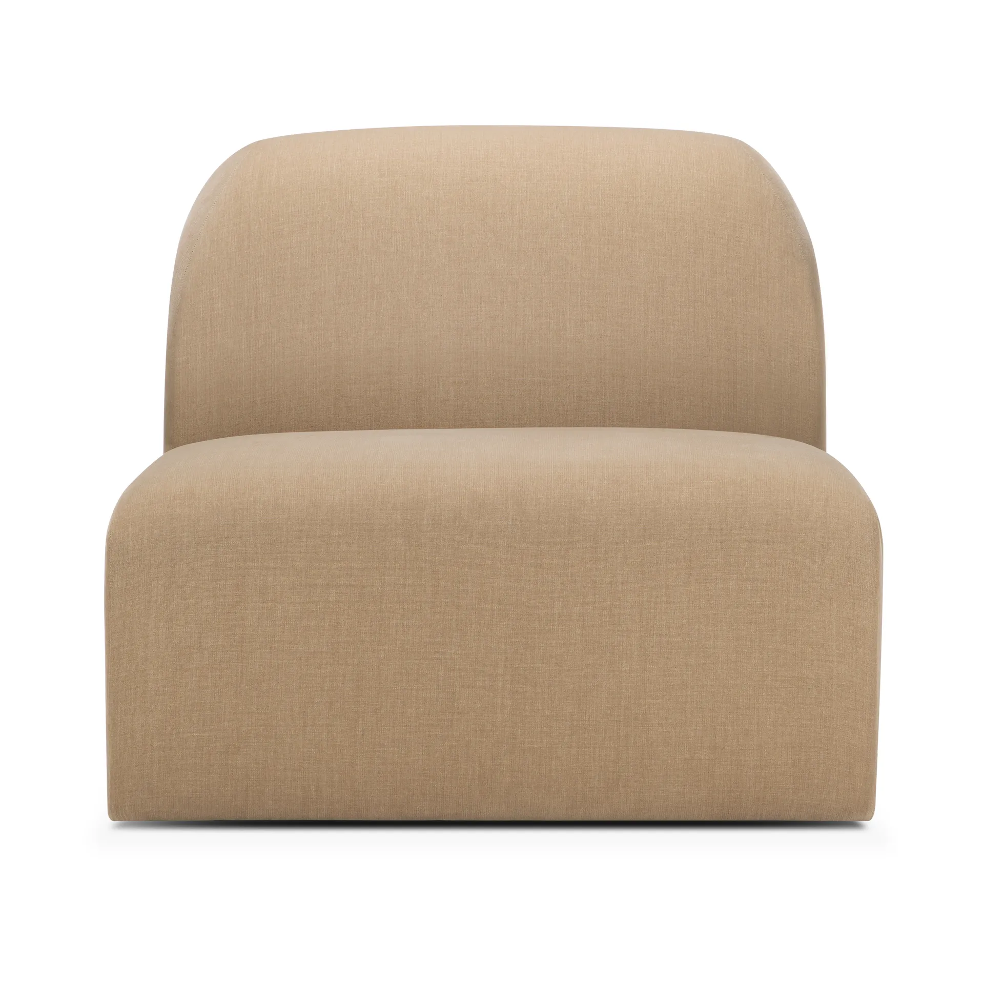 Bulky modulsoffa 1-sits mittmodul, Light sepia Ethnicraft