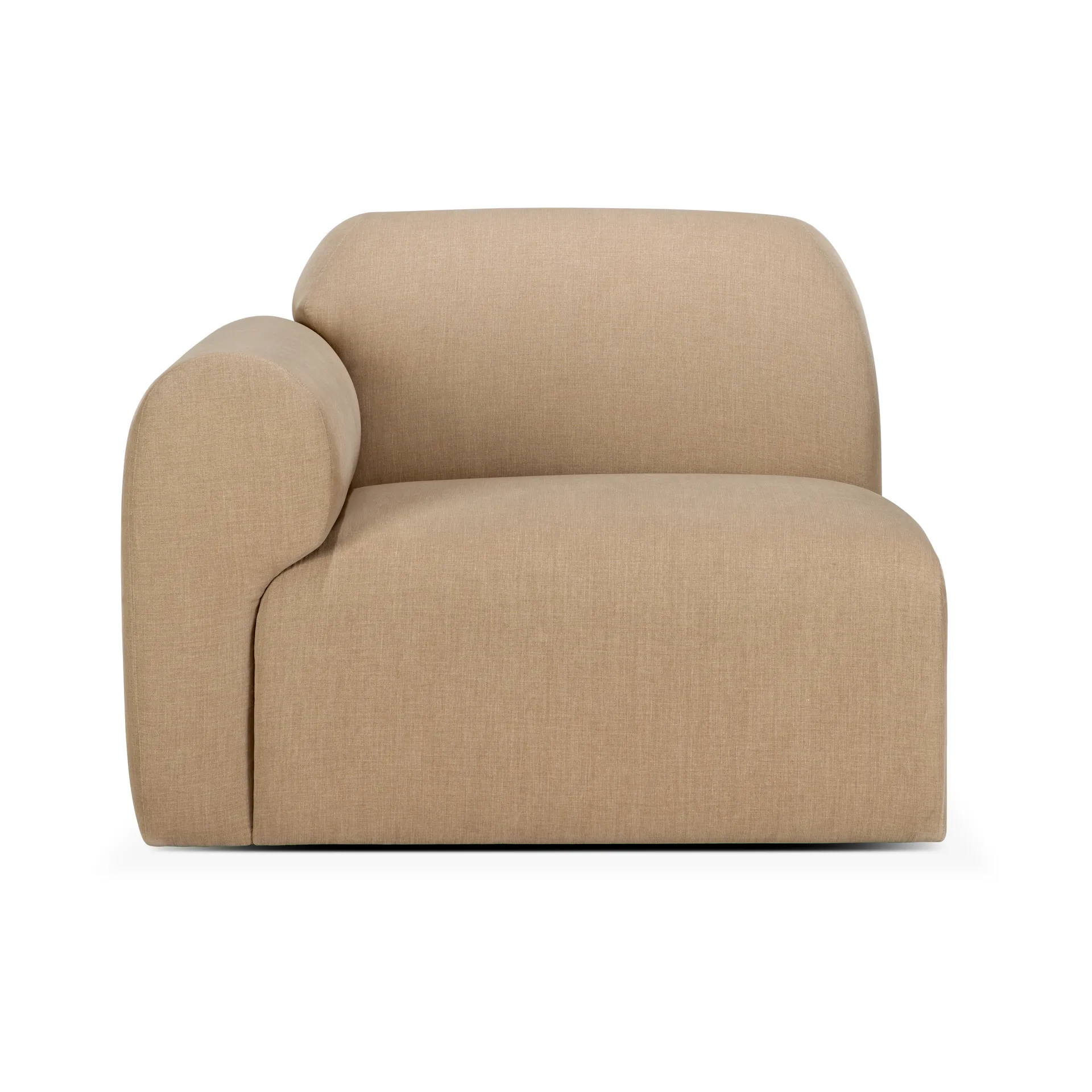 Bulky modulsoffa avslut armstöd höger, Light sepia Ethnicraft