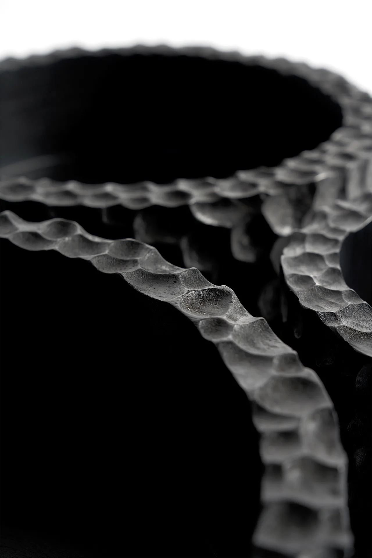 Chopped bowls set om 3, Lackad mahogny Ethnicraft