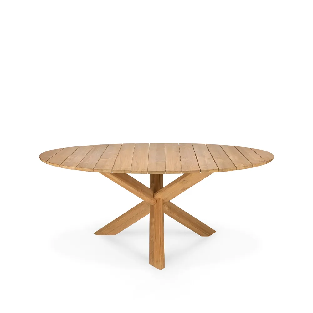 Circle outdoor matbord teak, Ø163 cm Ethnicraft