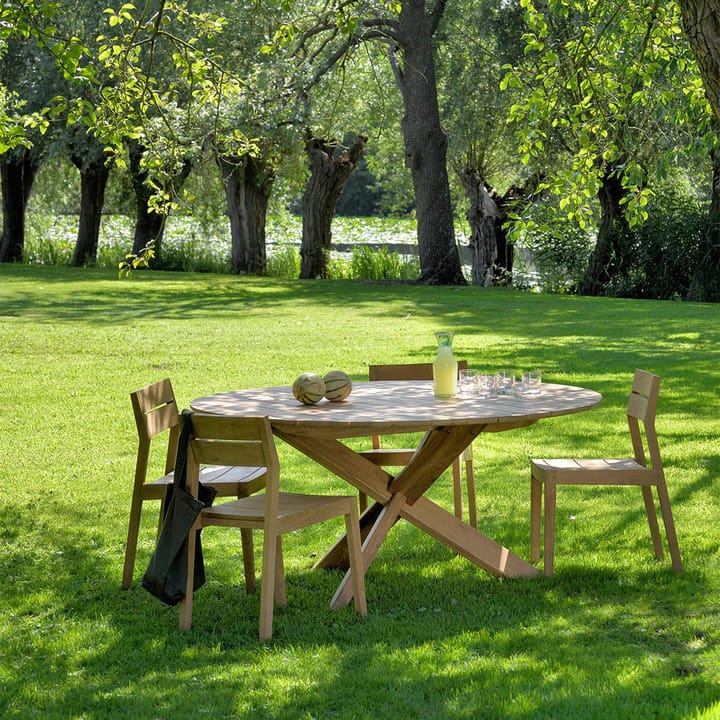 Circle outdoor matbord teak, Ø163 cm Ethnicraft