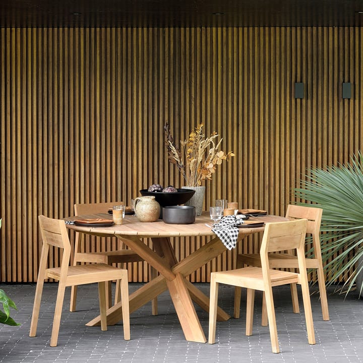 Circle outdoor matbord teak, Ø163 cm Ethnicraft