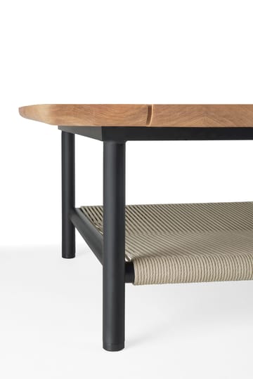 Corbey Outdoor soffbord - 120 cm, teak-aluminium black - Ethnicraft