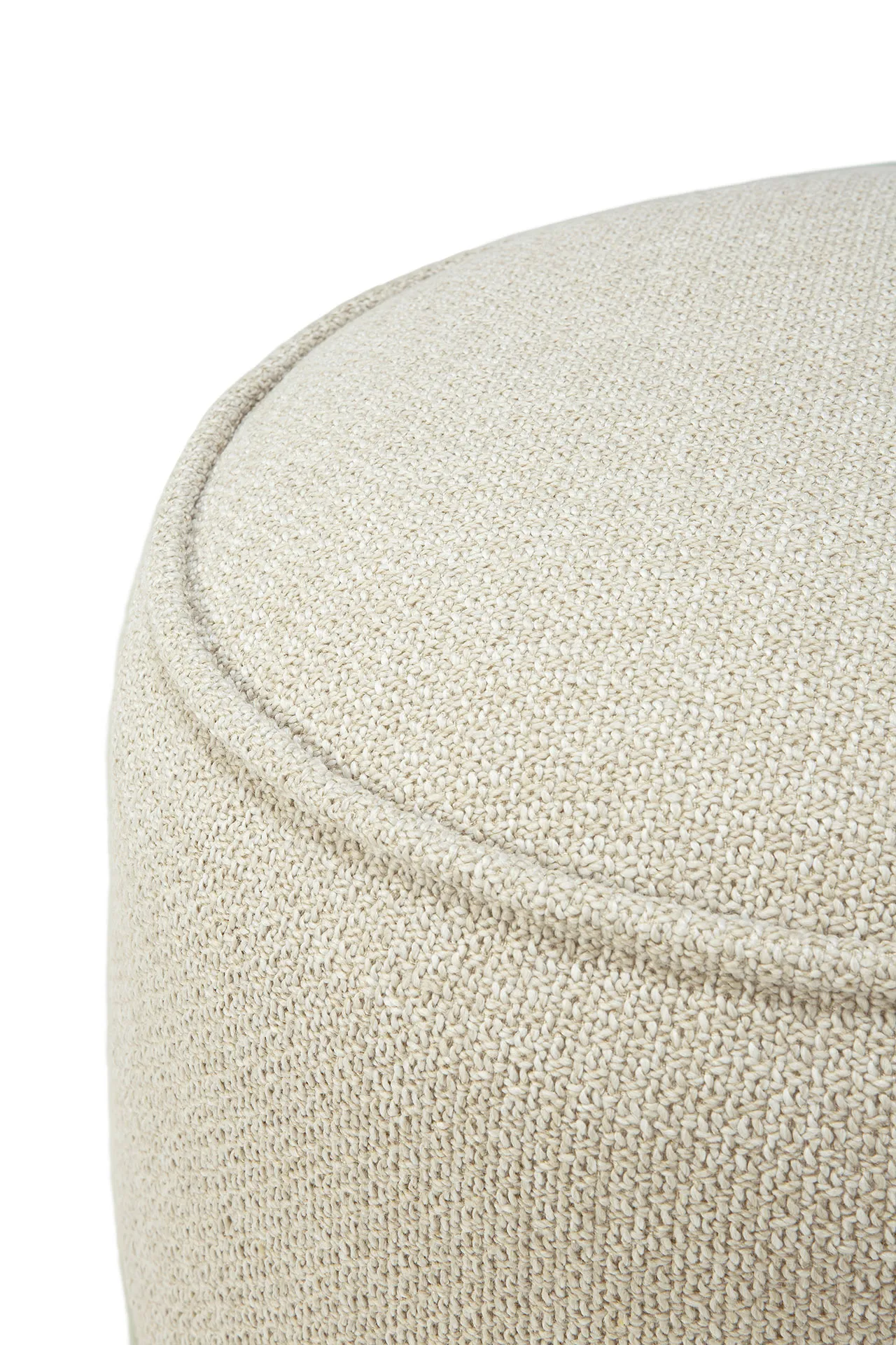 Donut outdoor pouf sittpuff, Natural check Ethnicraft