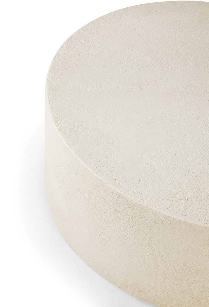 Elements soffbord, Off white, Ø80 cm Ethnicraft