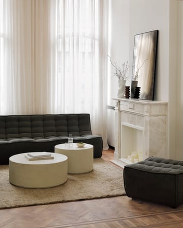 Elements soffbord - Off white, Ø80 cm - Ethnicraft