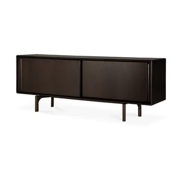 Flow sideboard - Rose brown mahogany, 224x82 cm - Ethnicraft