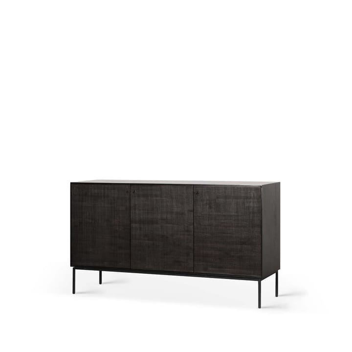 Grooves sideboard, Black 3 dörrar Ethnicraft
