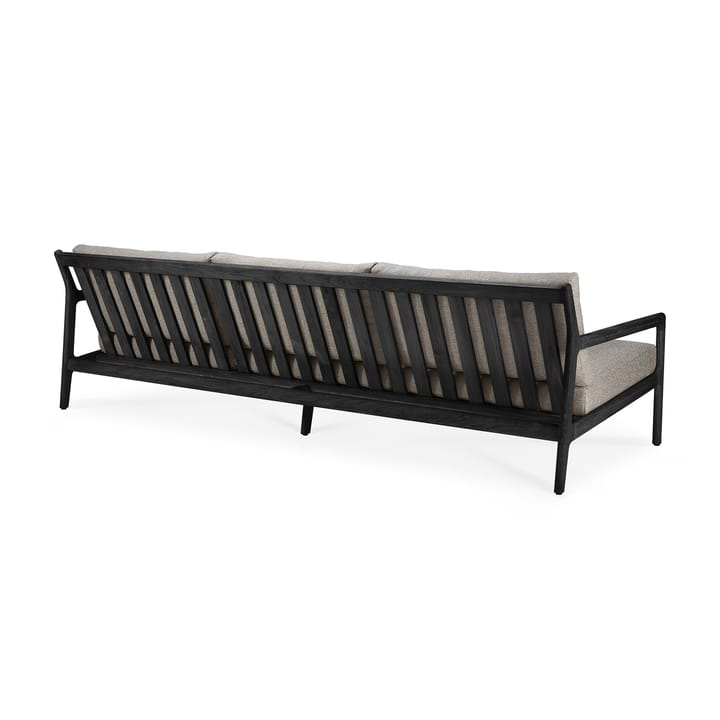 Jack outdoor 3-sits soffa svartbetsad teak, Mocha Ethnicraft