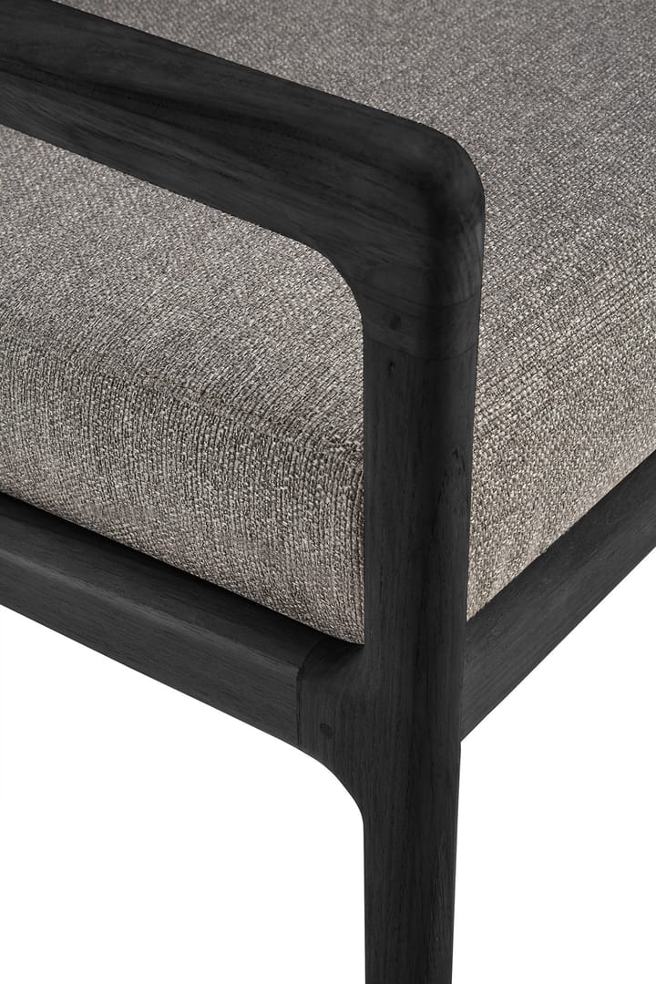 Jack outdoor 3-sits soffa svartbetsad teak, Mocha Ethnicraft