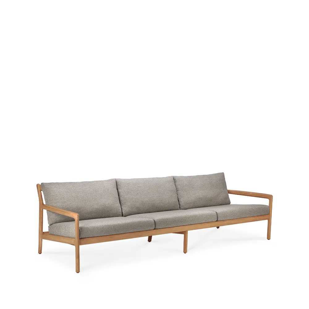 Jack outdoor 3-sits soffa teak, Mocha Ethnicraft